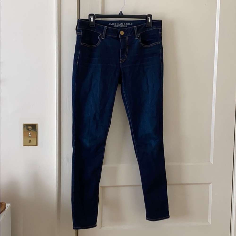 Dark wash American Eagle jeans